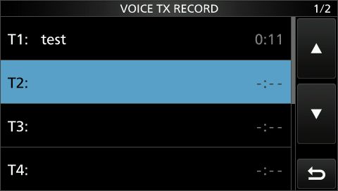 IC705 T record 4