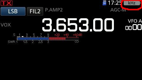 IC705 vfo 1