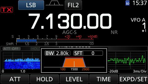 IC7300 filter 1