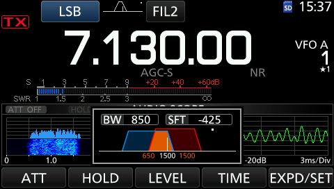 IC7300 filter 2