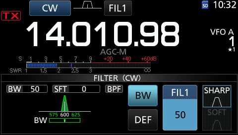 IC7300 filter 4