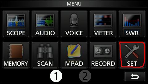 IC7300 load setting 01