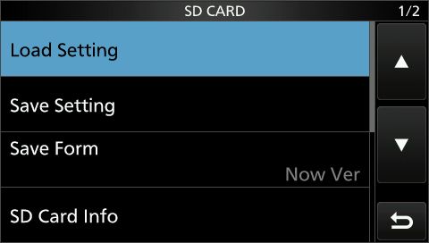 IC7300 load setting 03