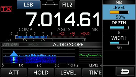 IC7300 noise blank 2