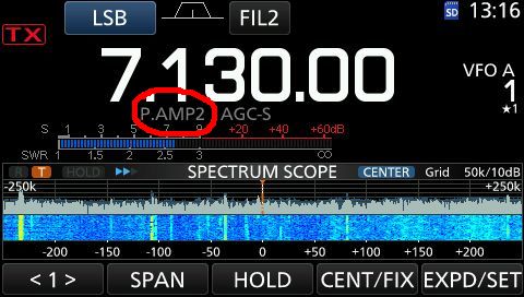 IC7300 p amp 2