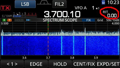 IC7300 rit 2