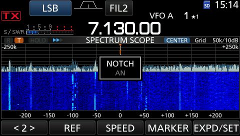 IC7300 rude notch 1