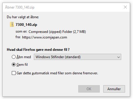 IC7300 update 140 05