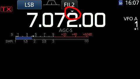 IC7300 vfo 2