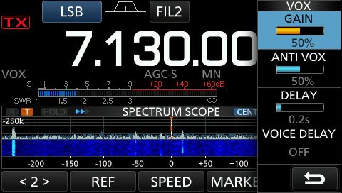 IC7300 vox 2