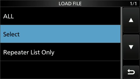 ic9700 load setting 08