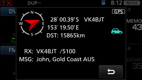 IC9700 message 4