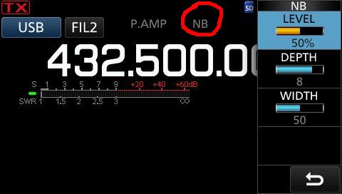 CS9700 noise blank