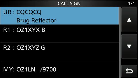 IC9700 repeater CS