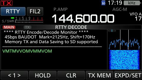 IC9700 RTTY 2
