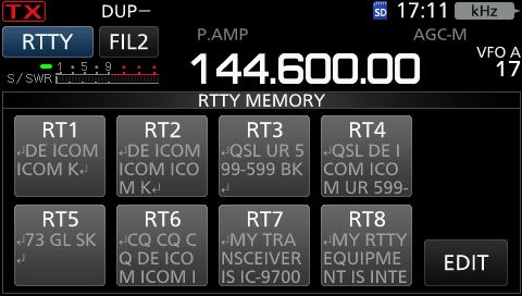 IC9700 RTTY 3