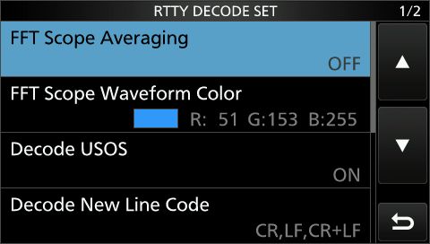 IC9700 RTTY 5