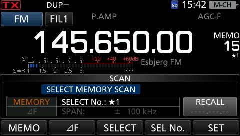 IC9700 select stjerne 