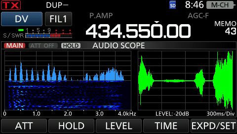 IC9700 AudioScope
