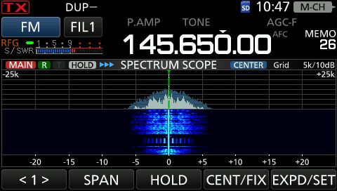 IC9700 Spect FM 2m
