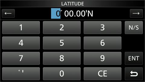 IC9700 tast latitude