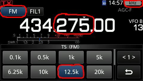 IC9700 vfo 7