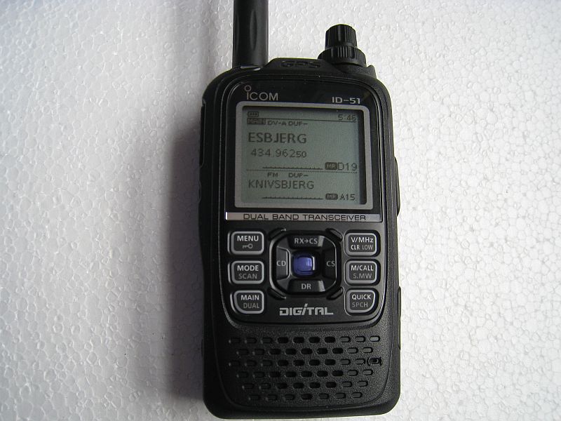 ICOM ID-51E Memorymode