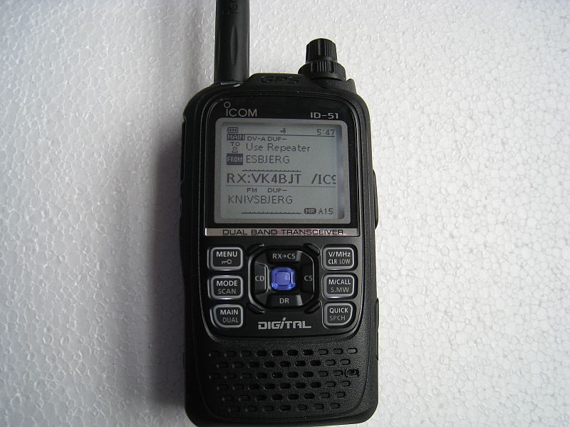 ICOM ID-51E SlowData