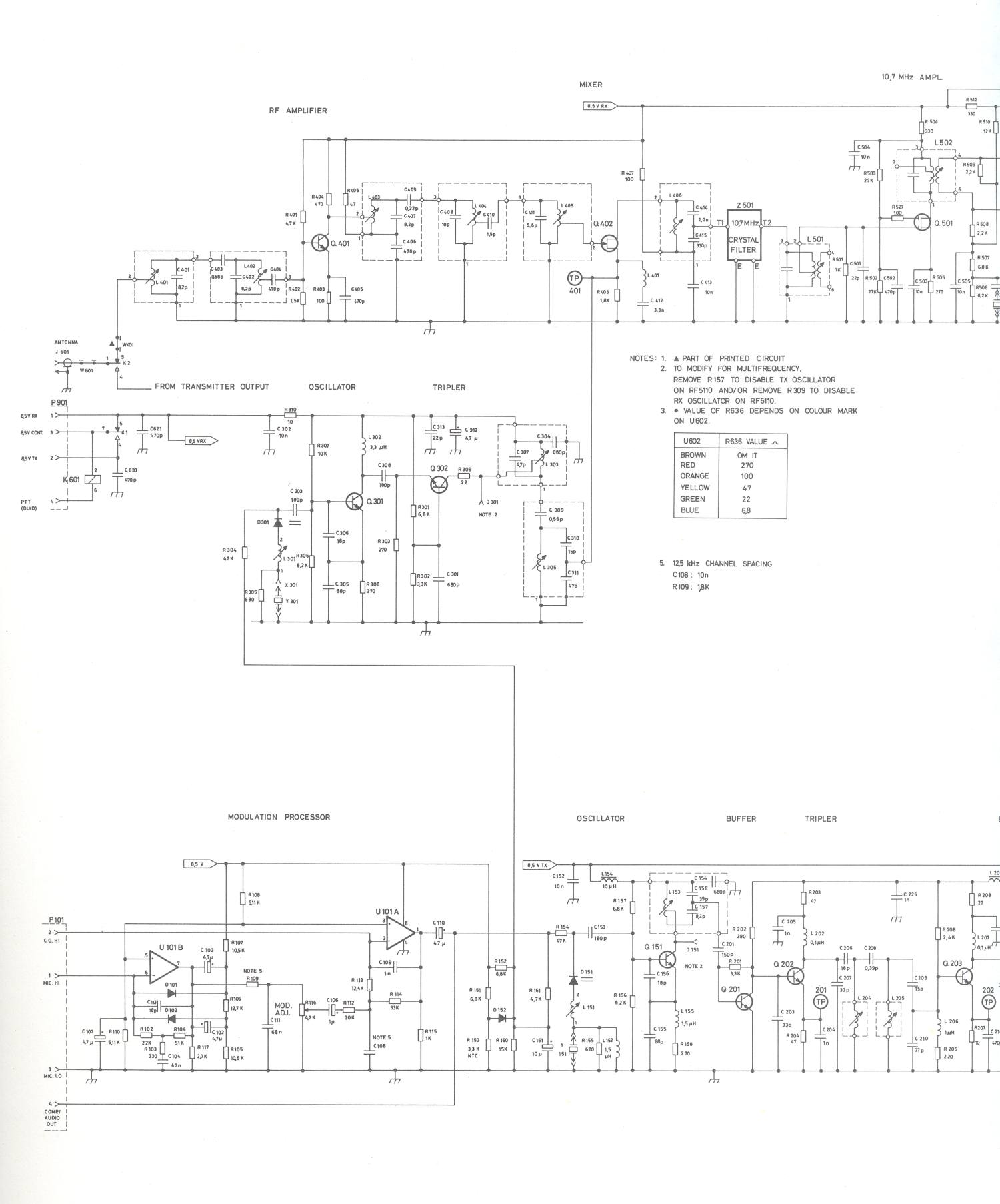 RF 5110 diagram